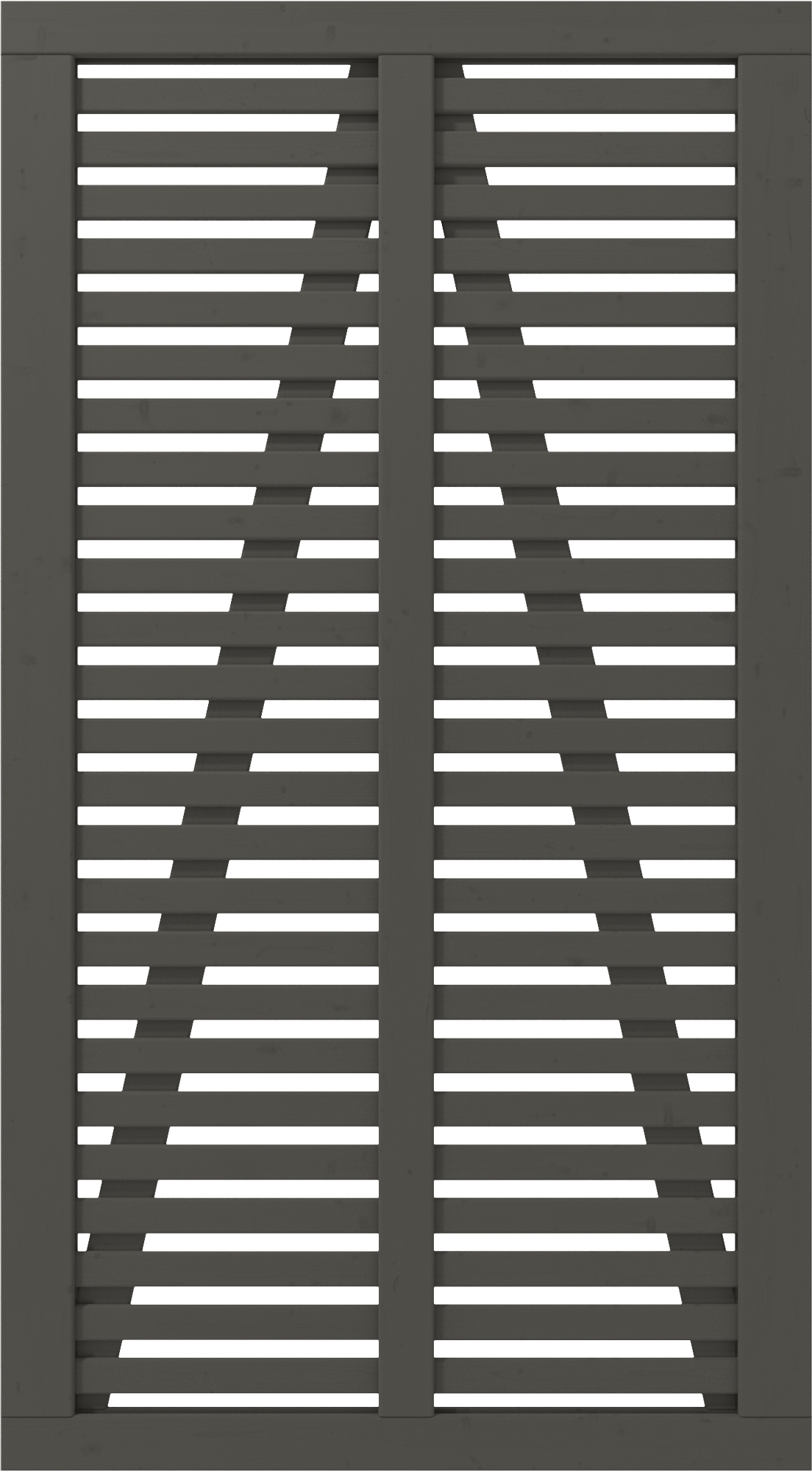 2392520 PLUS HARMONI ENK.LÅGE UMBRAGRÅ RAL7022 100X180CM