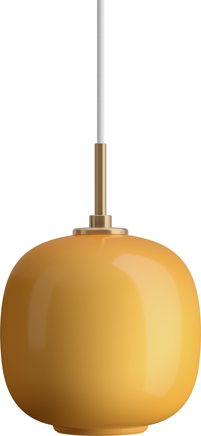 9146622 VL45 RADIOHUS PENDEL Ø175MM AMBER GLASS 2