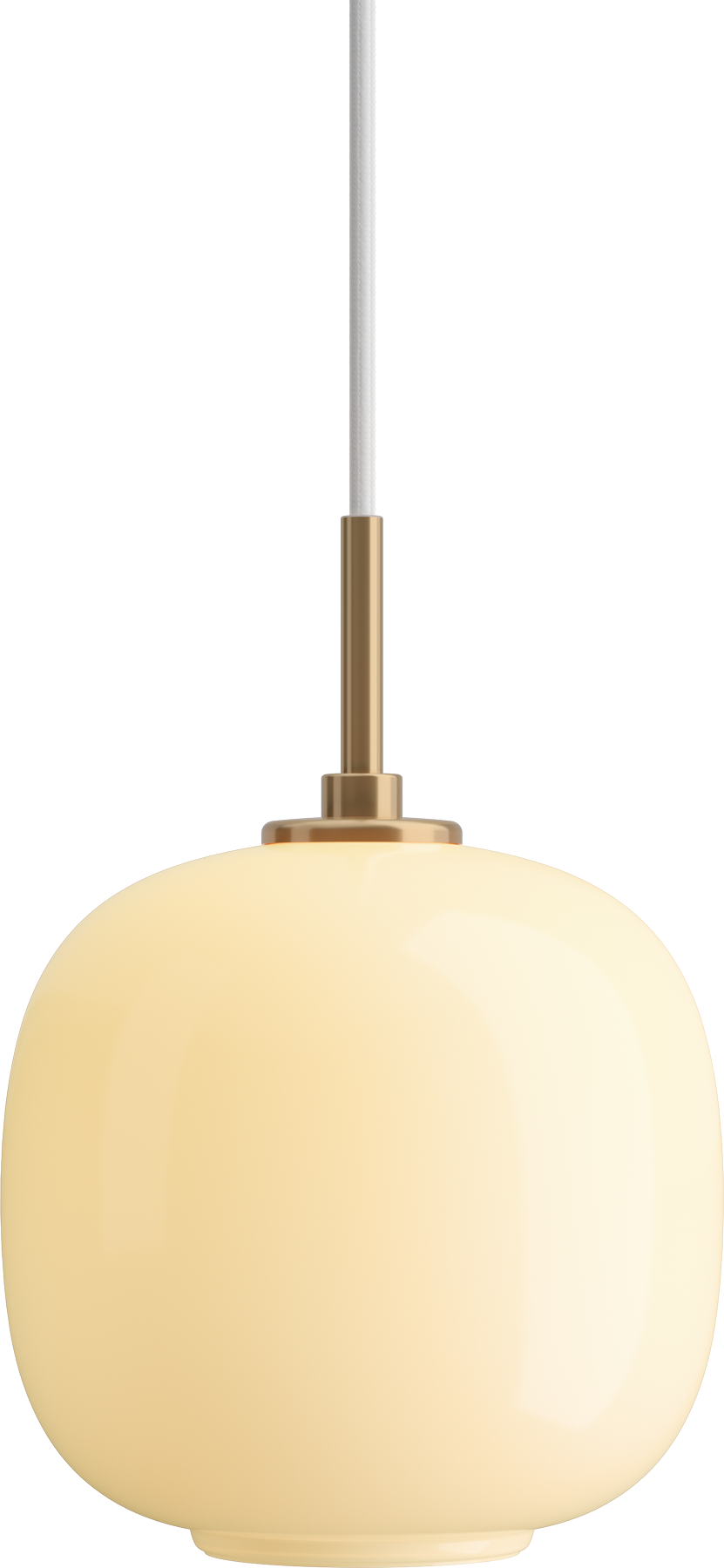 9146623 VL45 RADIOHUS PENDEL Ø175MM PALE YELLOW GLASS 1