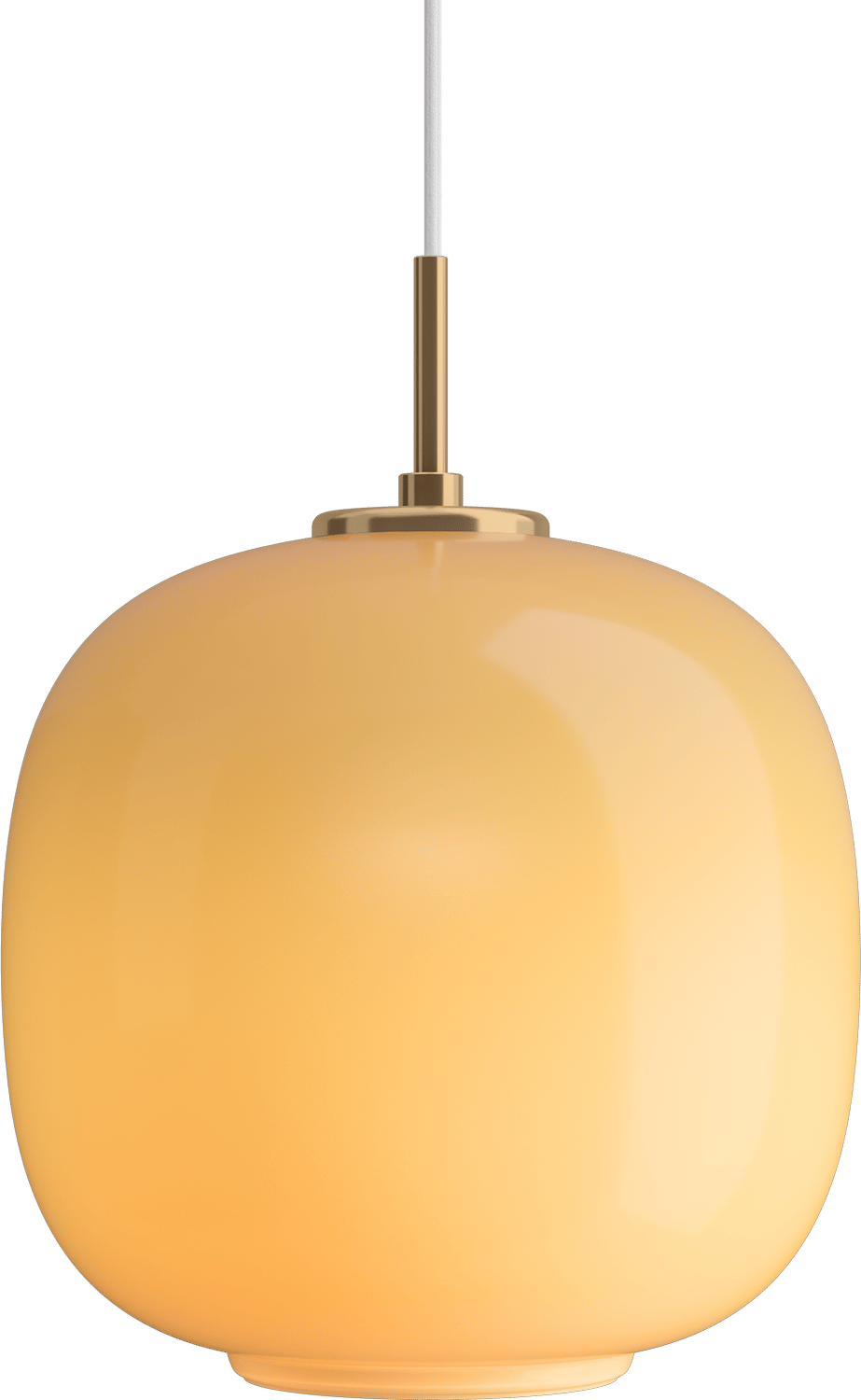 9146624 VL45 RADIOHUS PENDEL Ø250MM AMBER GLASS 1