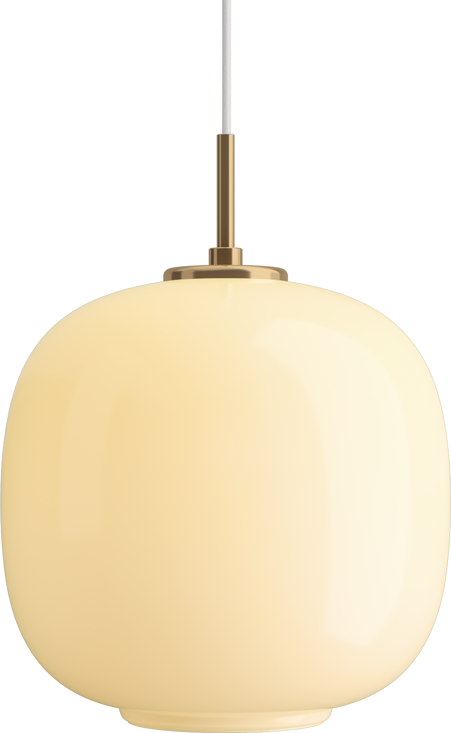 9146625 VL45 RADIOHUS PENDEL Ø250MM PALE YELLOW GLASS 1