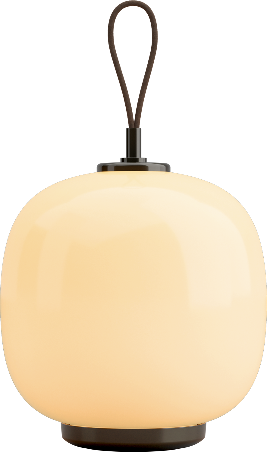 9146628 VL45 RADIOHUS PORTABLE LAMPE PALE YELLOW GLASS 1