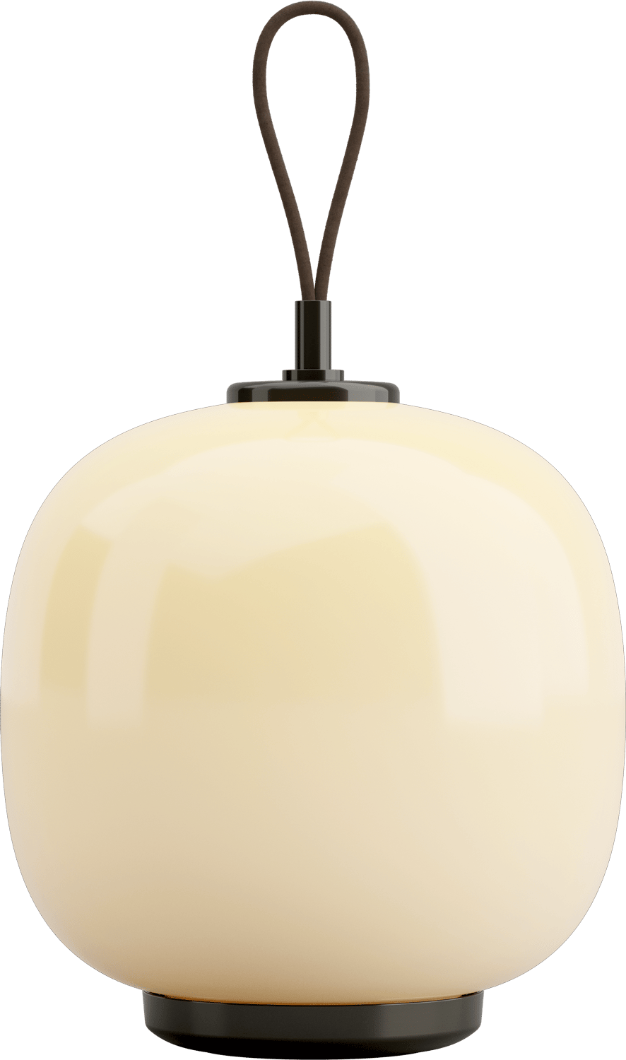 9146628 VL45 RADIOHUS PORTABLE LAMPE PALE YELLOW GLASS 2