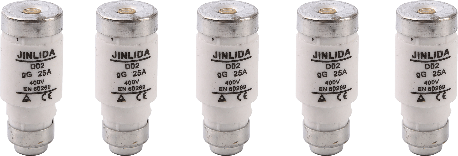 2418805 E LINE SIKRING NEOZED 25A D02 5 PAK