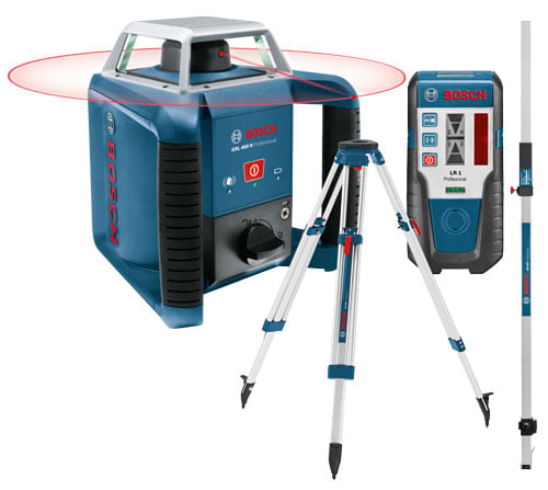 00790 BOSCH ROTATIONSLASER GRL 400H MED LR1