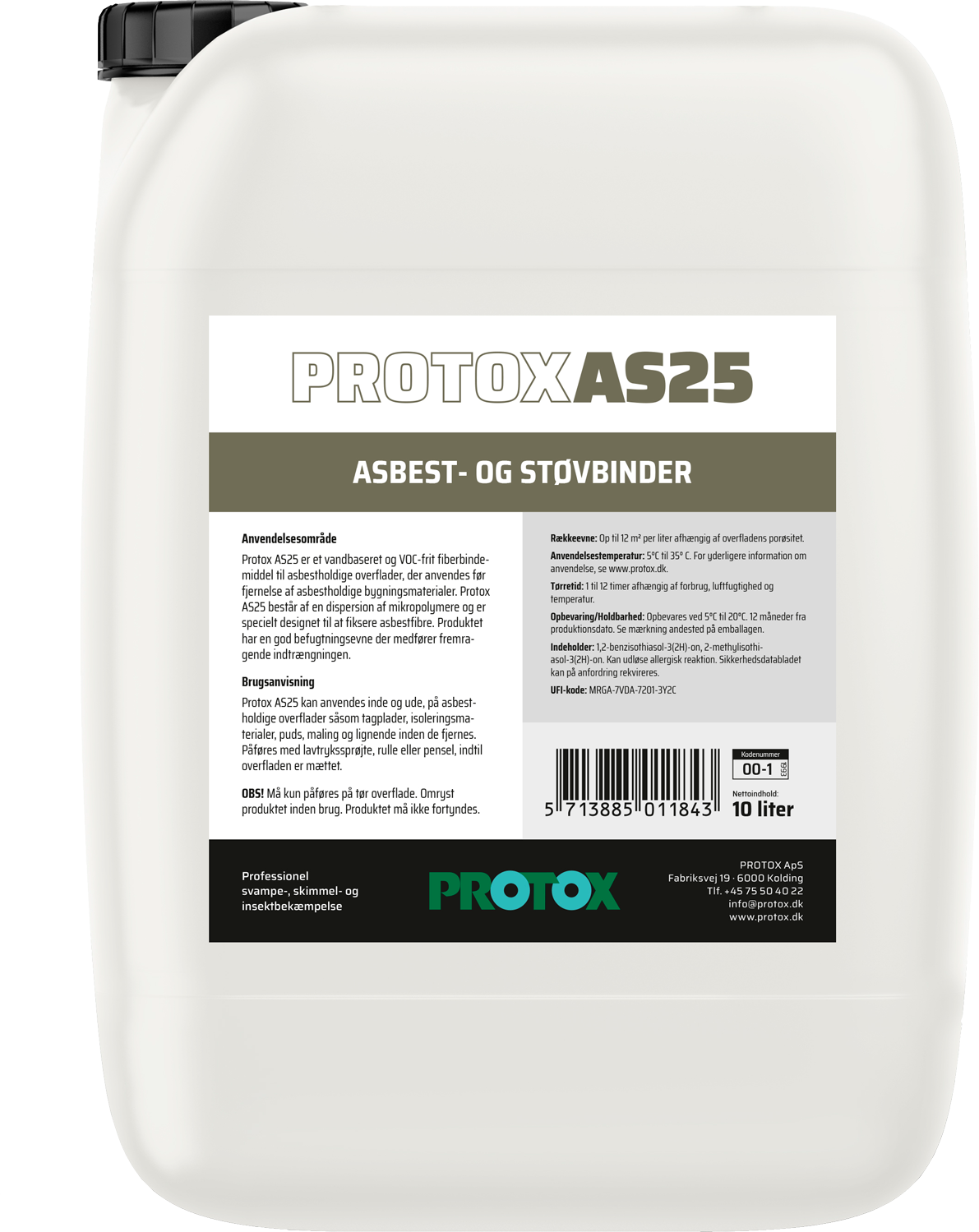 2456190 PROTOX ASBEST OG STØVBINDER