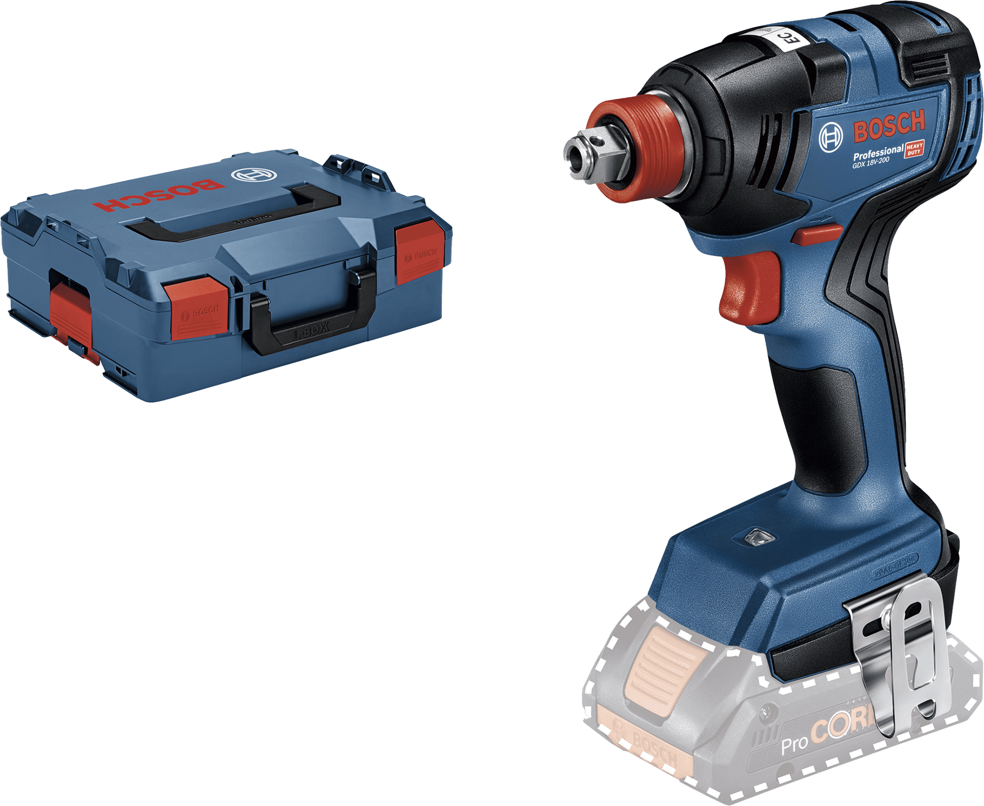 7442081 BOSCH 18V KOMBISLAGNØGLE Primary