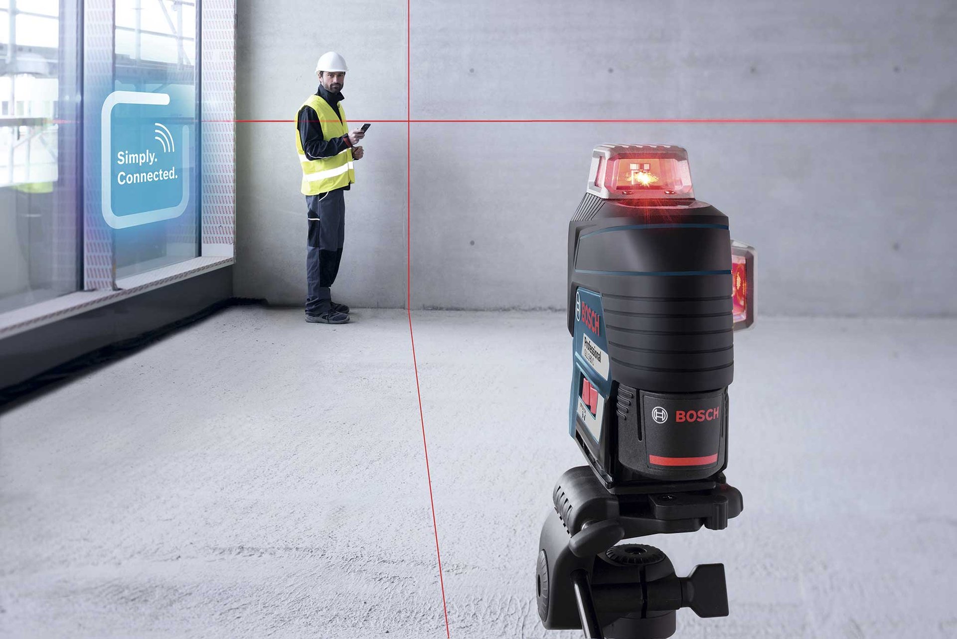 7439352 BOSCH CIRKELLASER GLL 3 80C 3