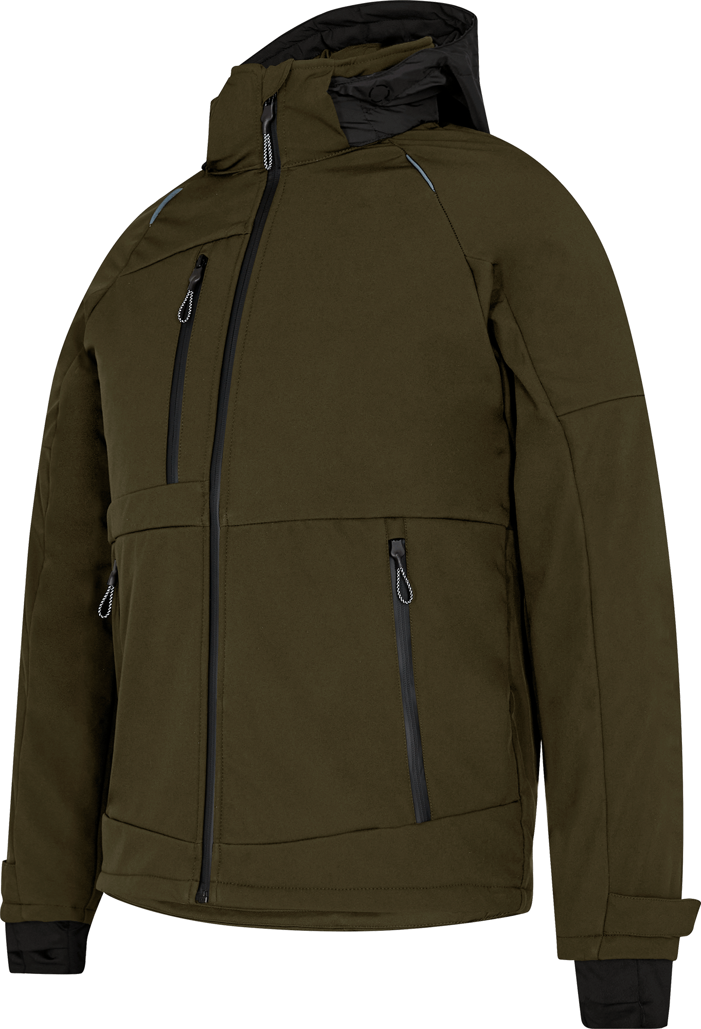 2171464 FE X TREME SOFTSHELLJAKKE L FOREST GREEN 1