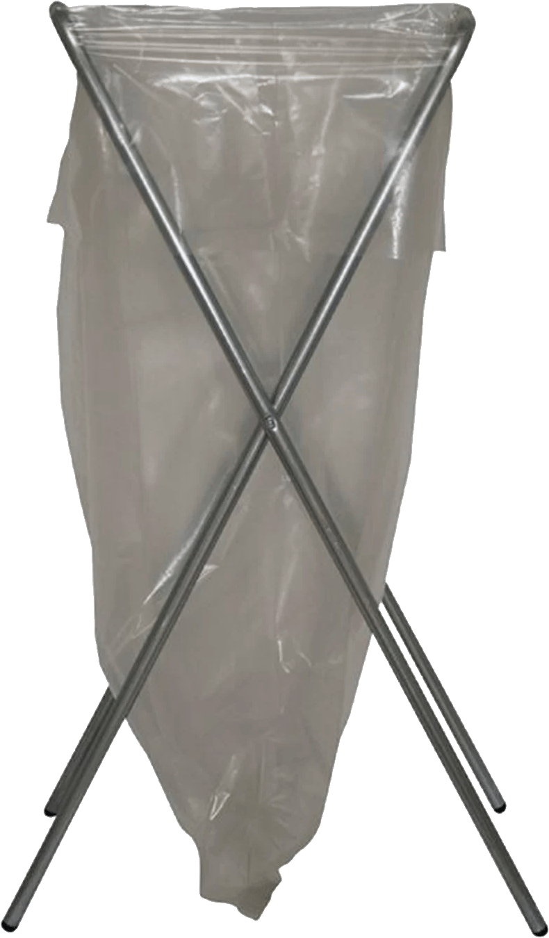 2391036 AFFALDSSTATIV FLEXUS SIMPLEX TIL PLASTSÆKKE GALV