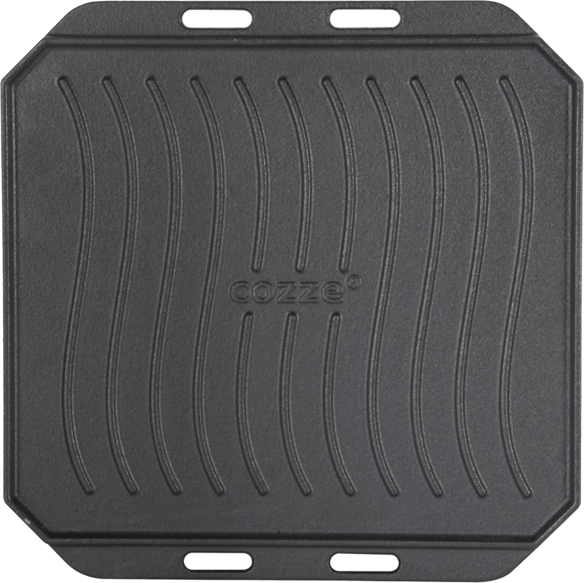 1672080 COZZE STØBEJERNSPANDE VENDBAR 330X330MM NON STICK 2