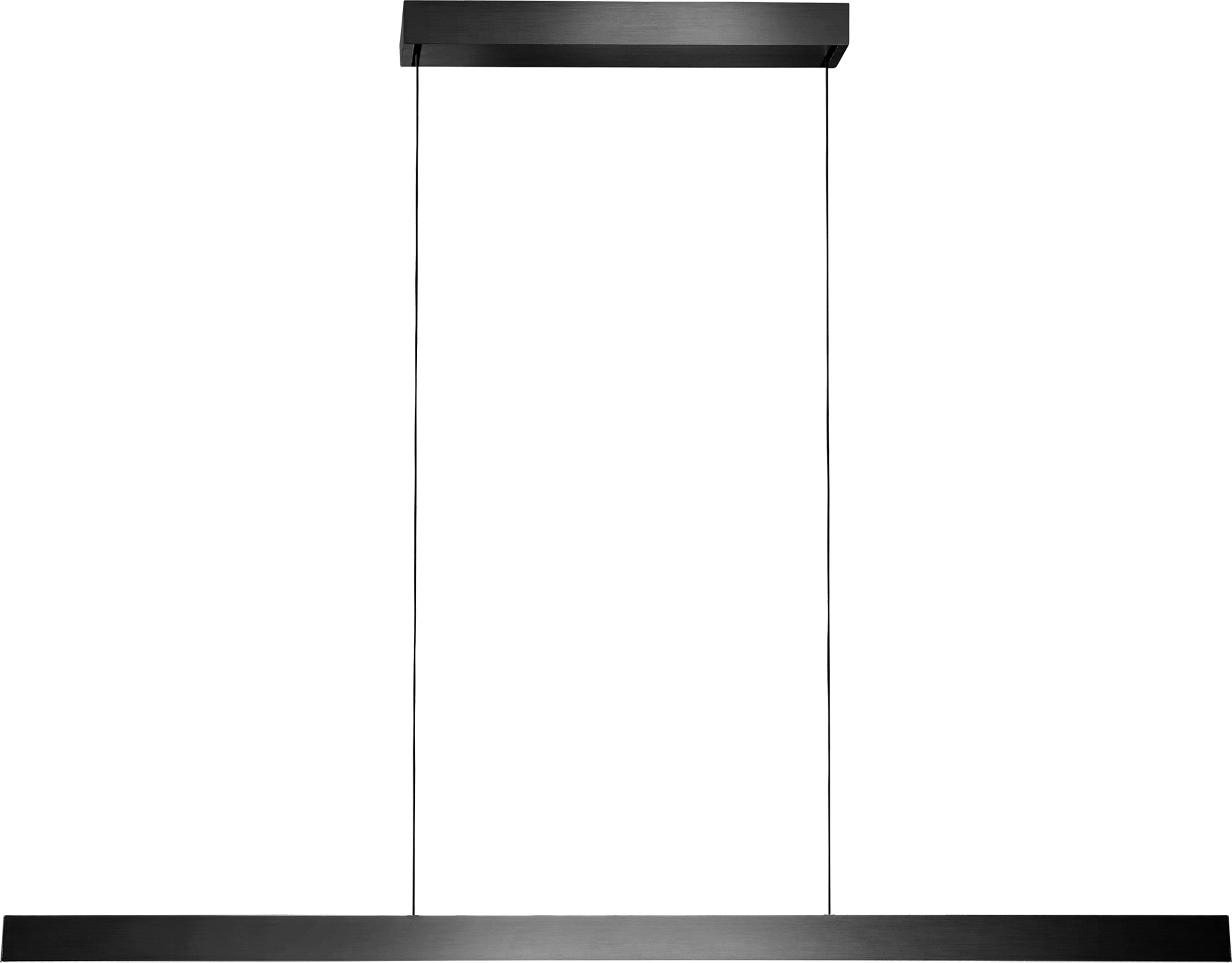 9146603 EDGE LINEAR S1500 PENDEL CARBON BLACK 13W+28W LED 2