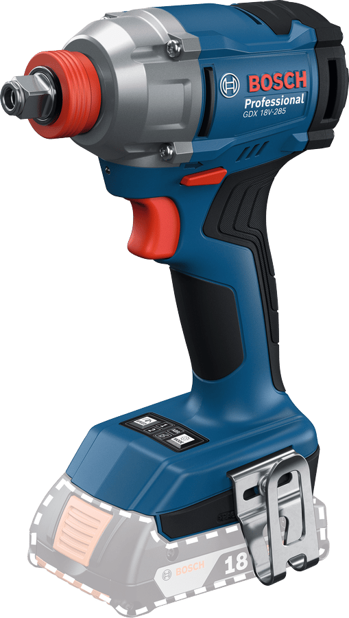 7444280 BOSCH 18V KOMBISLAGNØGLE GDX 18V 285 UDEN BATTERI OG LADER