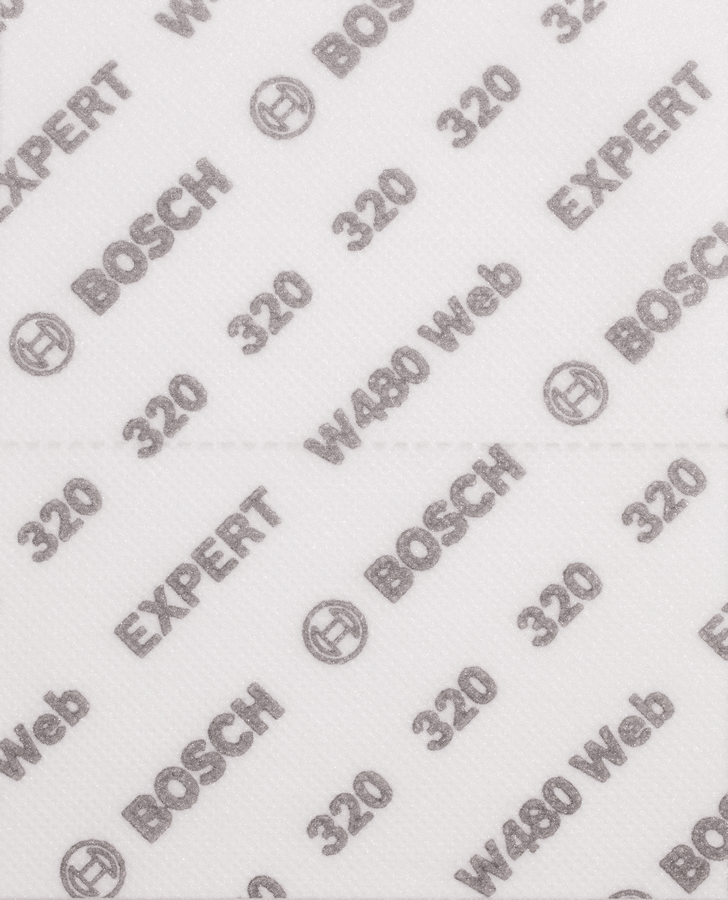 7433104 BOSCH SLIBEARK WEB W480 K320 115X140MM 10 PAK