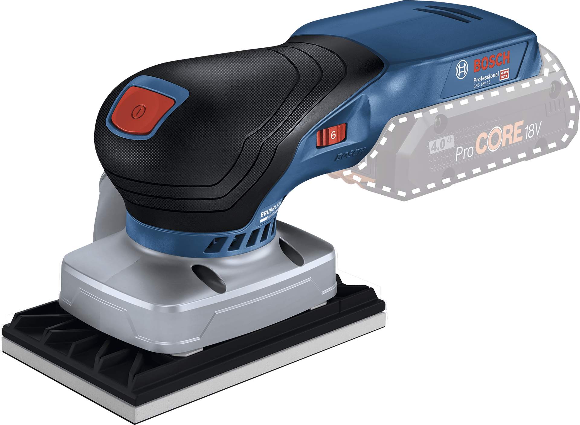 7442587 BOSCH 18V RYSTEPUDSER GSS 18V 13 UDEN BATTERI OG LADER