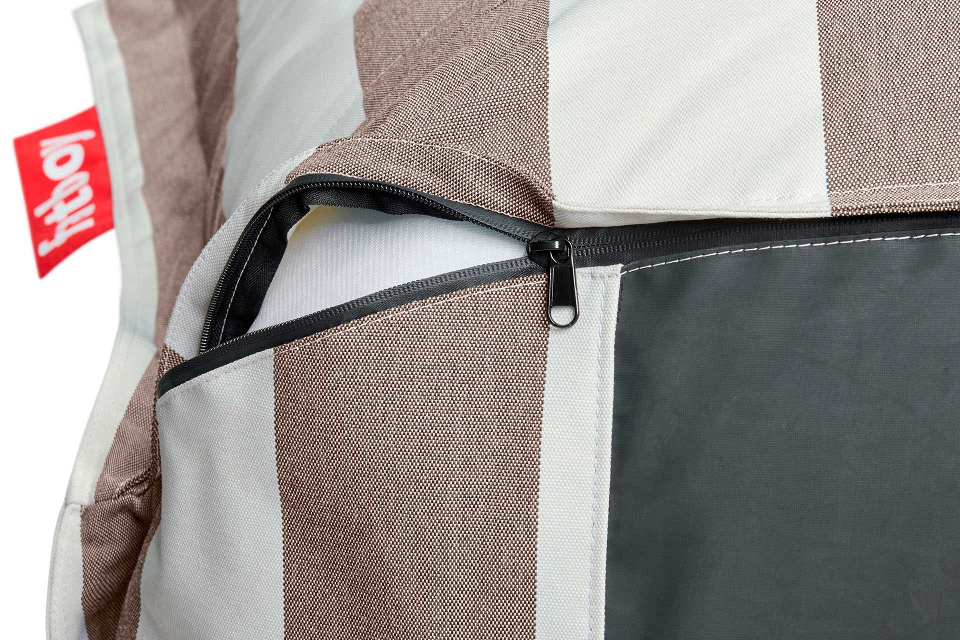 9147026 FATBOY THE BONBARON BLØD LÆNESTOL STRIPE CACAO 5