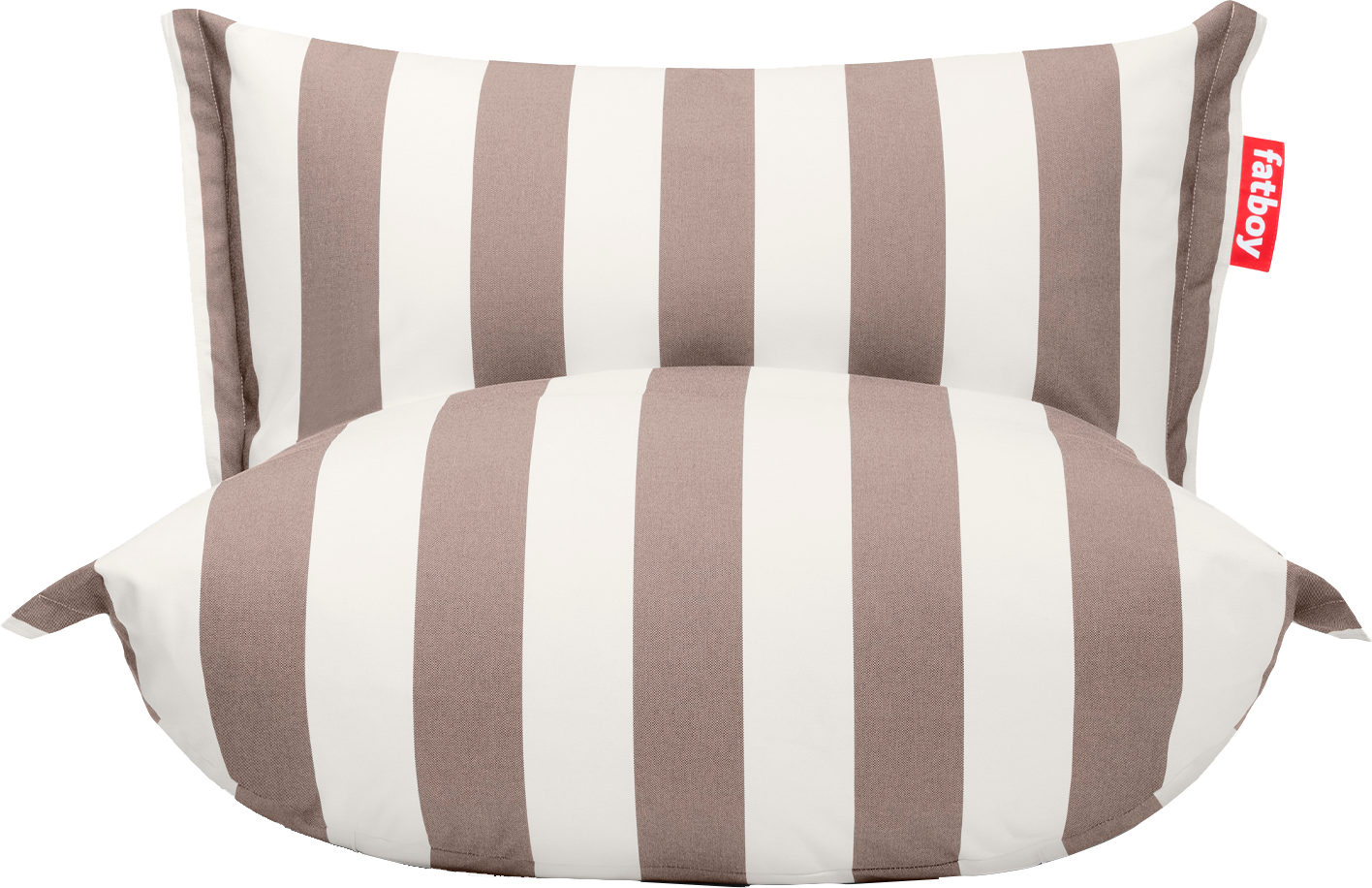 9147026 FATBOY THE BONBARON BLØD LÆNESTOL STRIPE CACAO 2