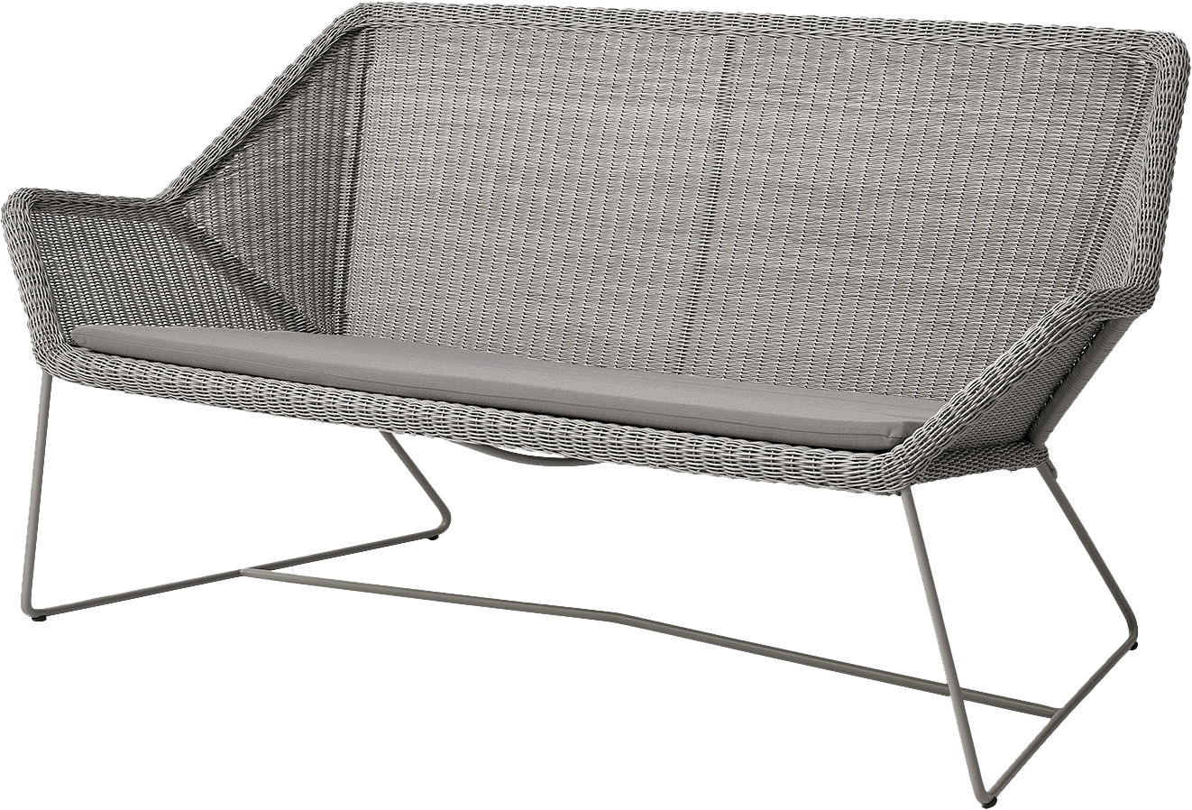 9146845 CANE LINE BREEZE 2 PERS SOFA