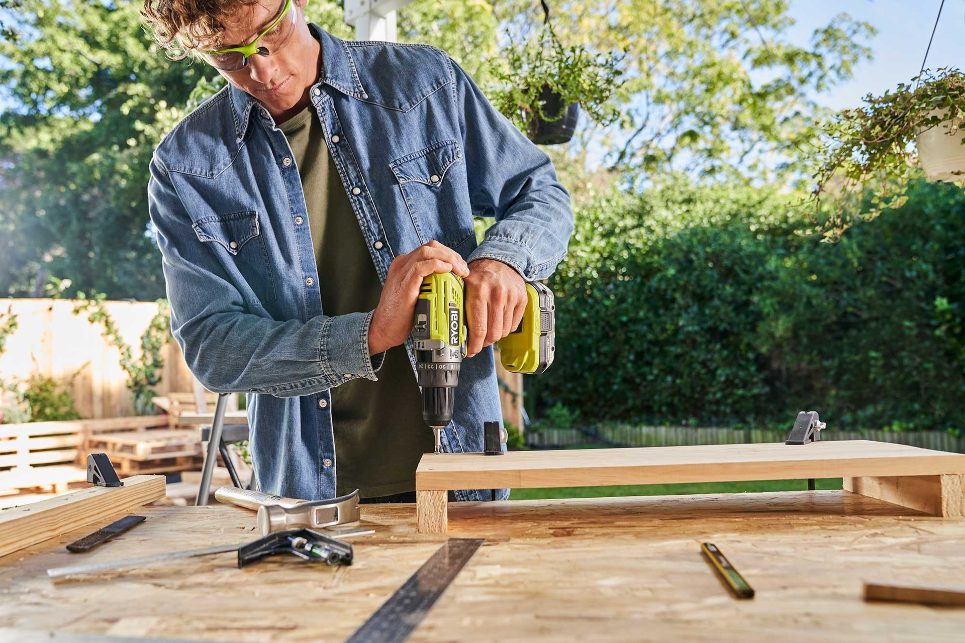 1941239 RYOBI 18V SLAGBOREMASKINE ONE+ R18PD3 0