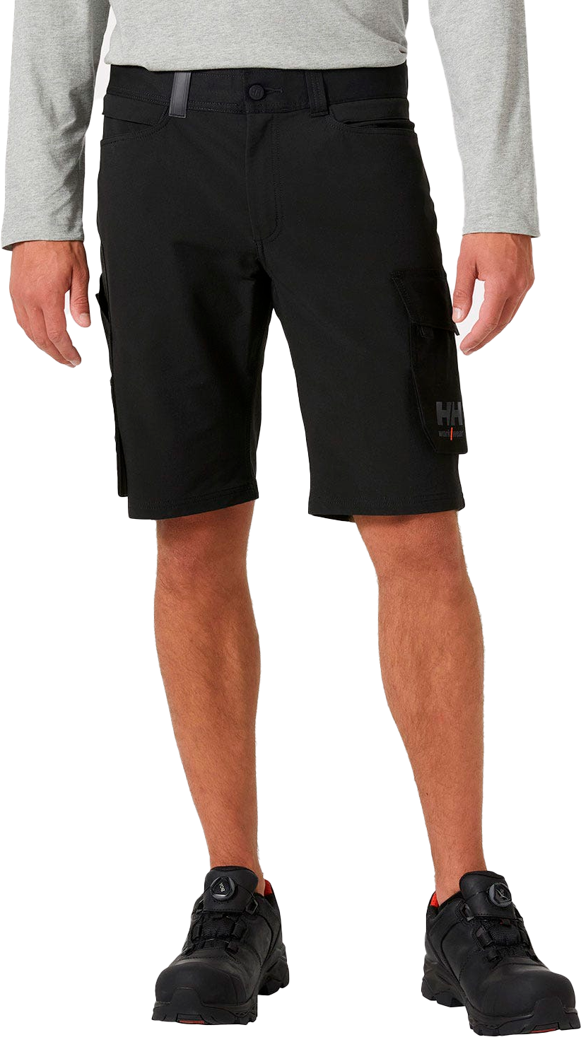 2385372 HH HÅNDVÆRKERSHORTS SORT C56 77506 OXFORD 4X CNCT 3