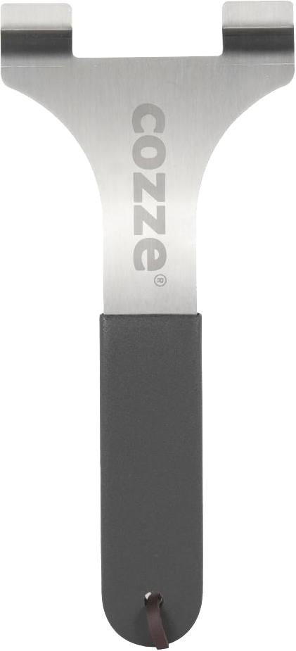 2258642 COZZE STØBEJERNSPANDE MED TRÆBAKKE 330X330MM 4