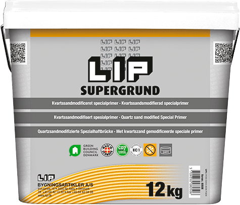 1743662 LIP SUPERGRUND 12KG PRIMER MED SAND