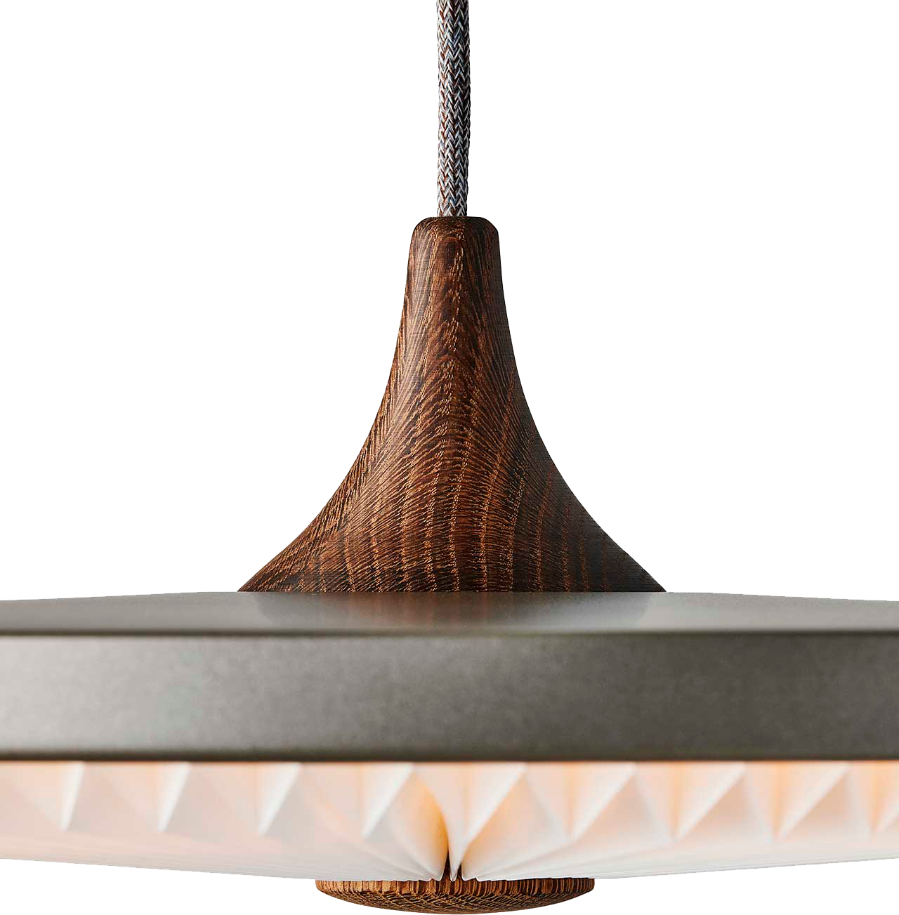 9147042 LE KLINT SOLEIL PENDEL M 50CM SILVER CLOUD RØGET EG 3