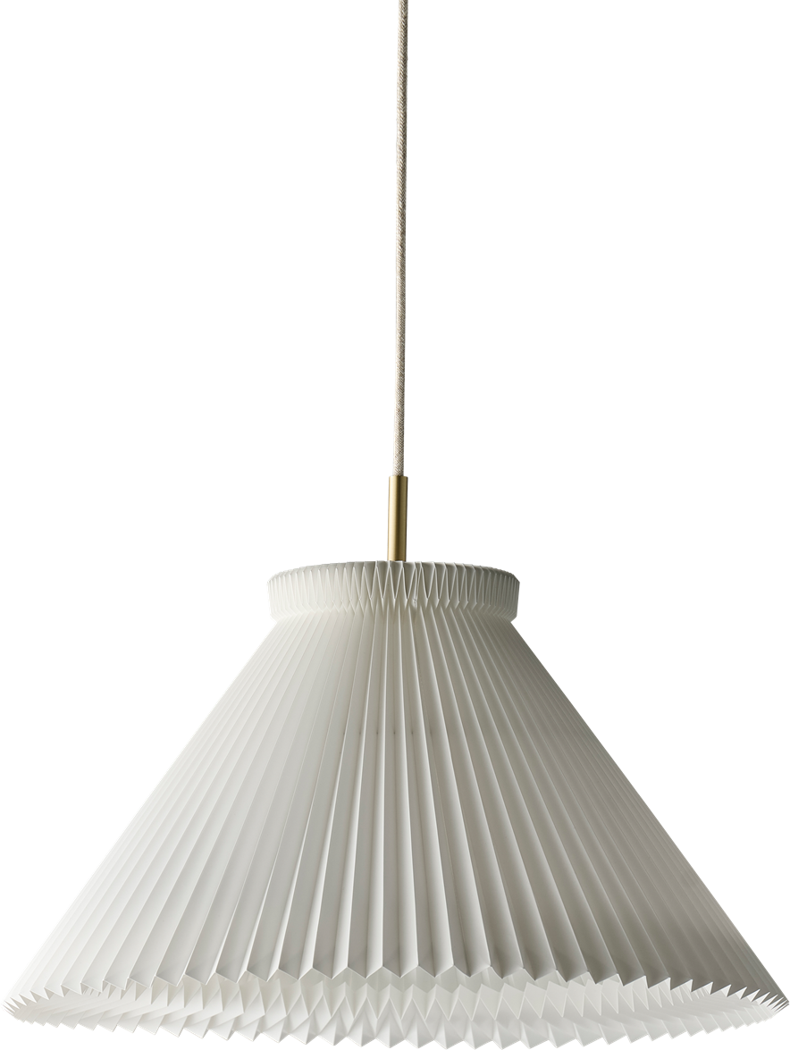 9147040 LE KLINT PENDEL MODEL 1 L30CM MESSING PAPIR 1