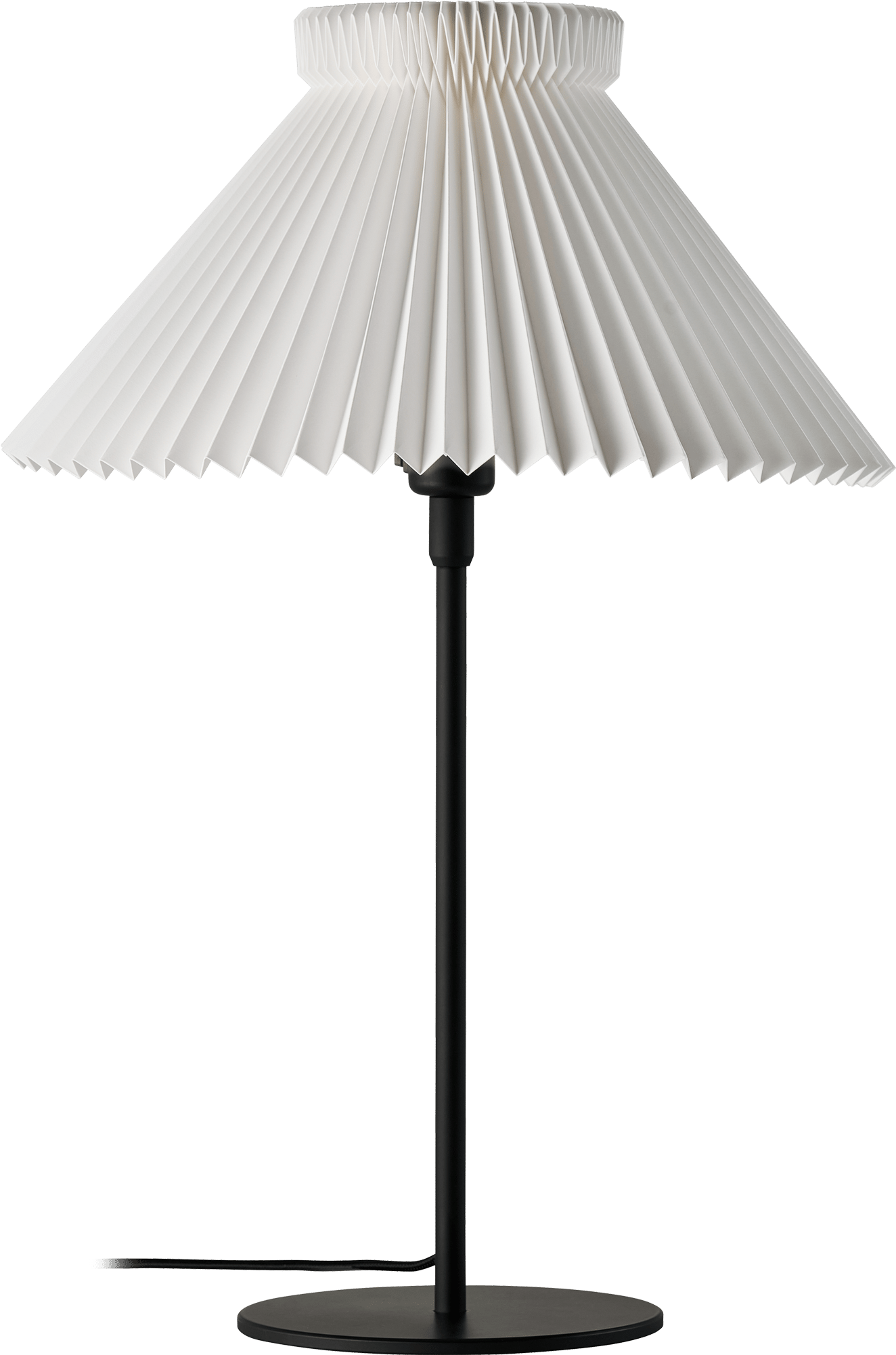 9147079 LE KLINT LK334T BORDLAMPE SORT HVIDT PAPIR 2