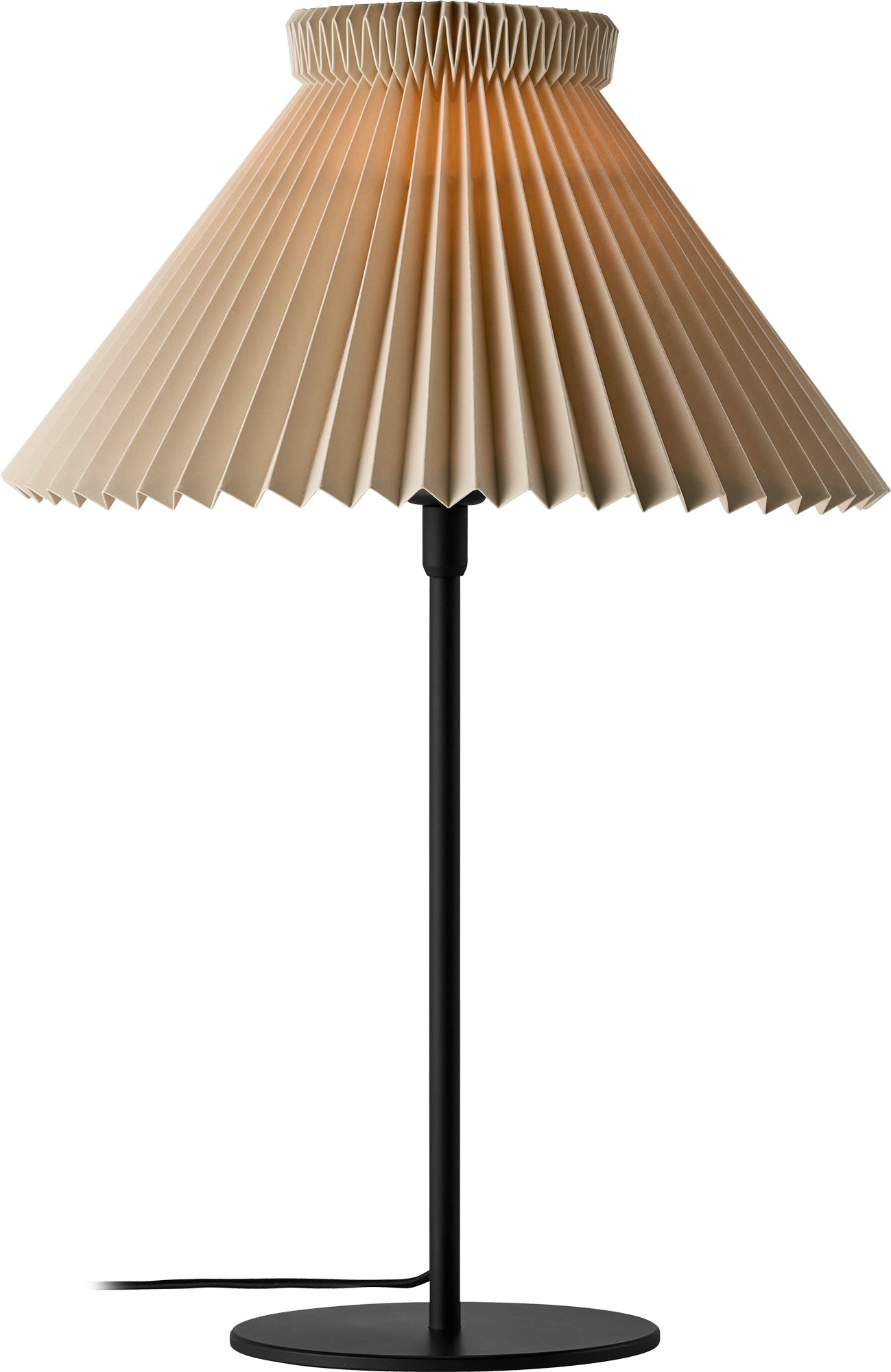 9147077 LE KLINT LK334T BORDLAMPE SORT BUTTERMILK 1
