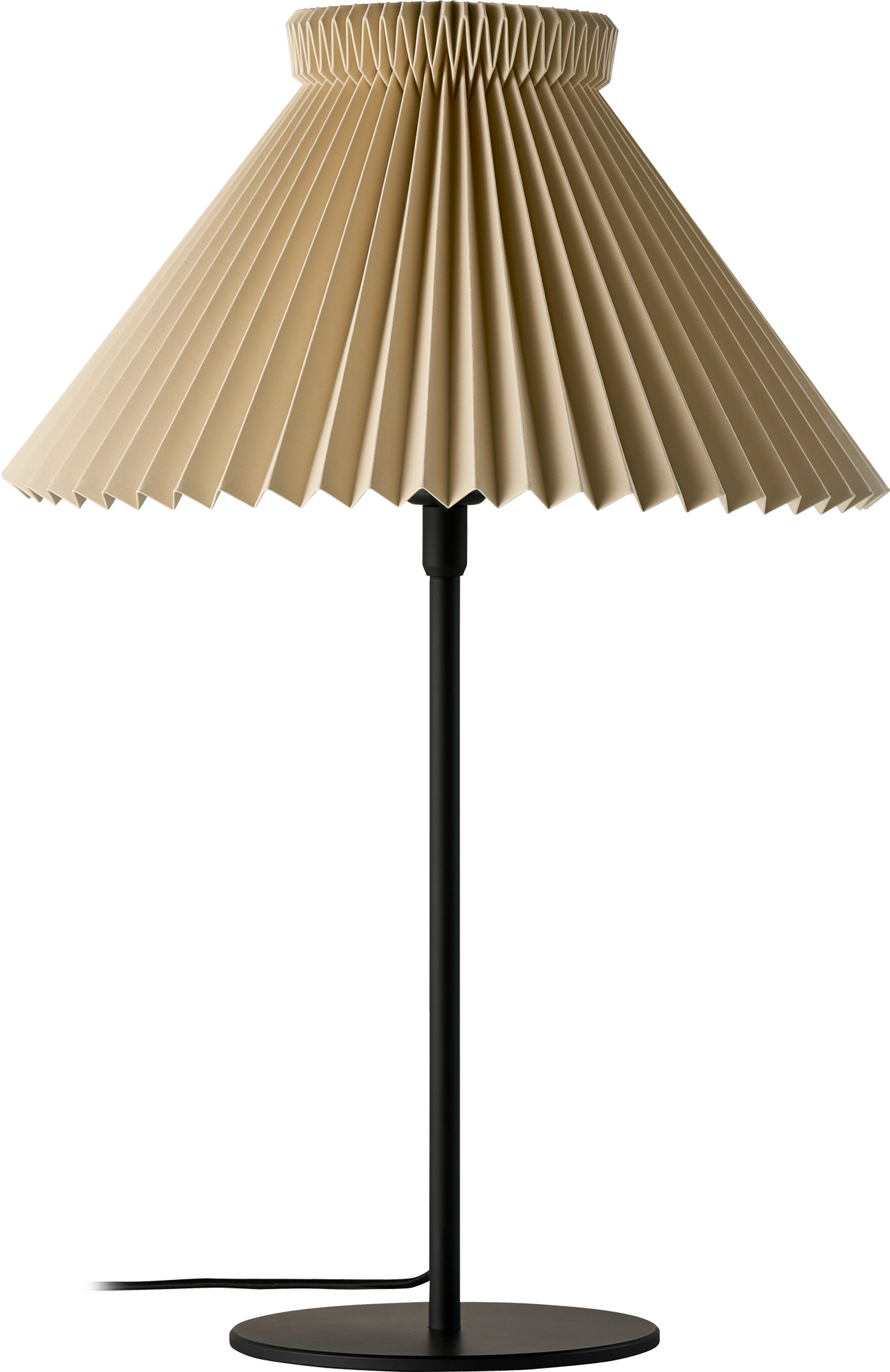 9147077 LE KLINT LK334T BORDLAMPE SORT BUTTERMILK 2