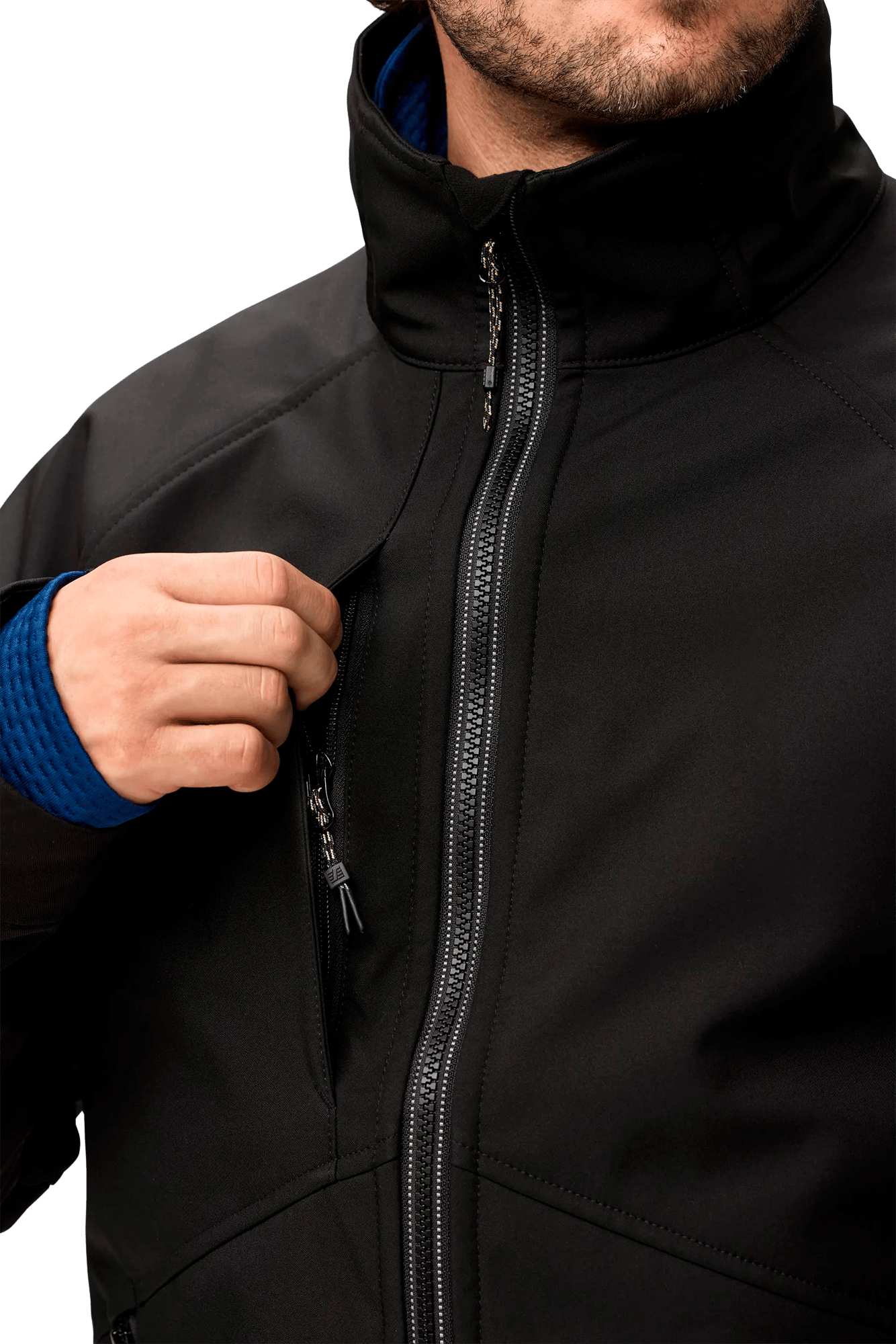 2441495 SNICKERS AW SOFTSHELLJAKKE 2XL 1258 SORT 3