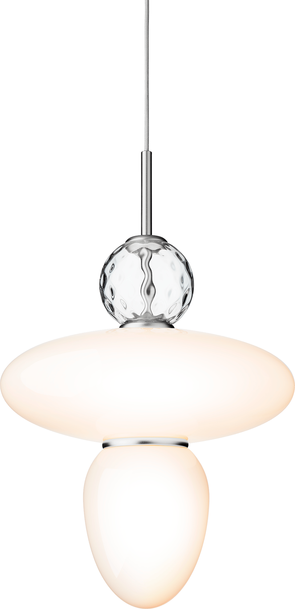 9146995 NUURA RIZZATTO 43 PENDEL SATIN SILVER OPAL 2