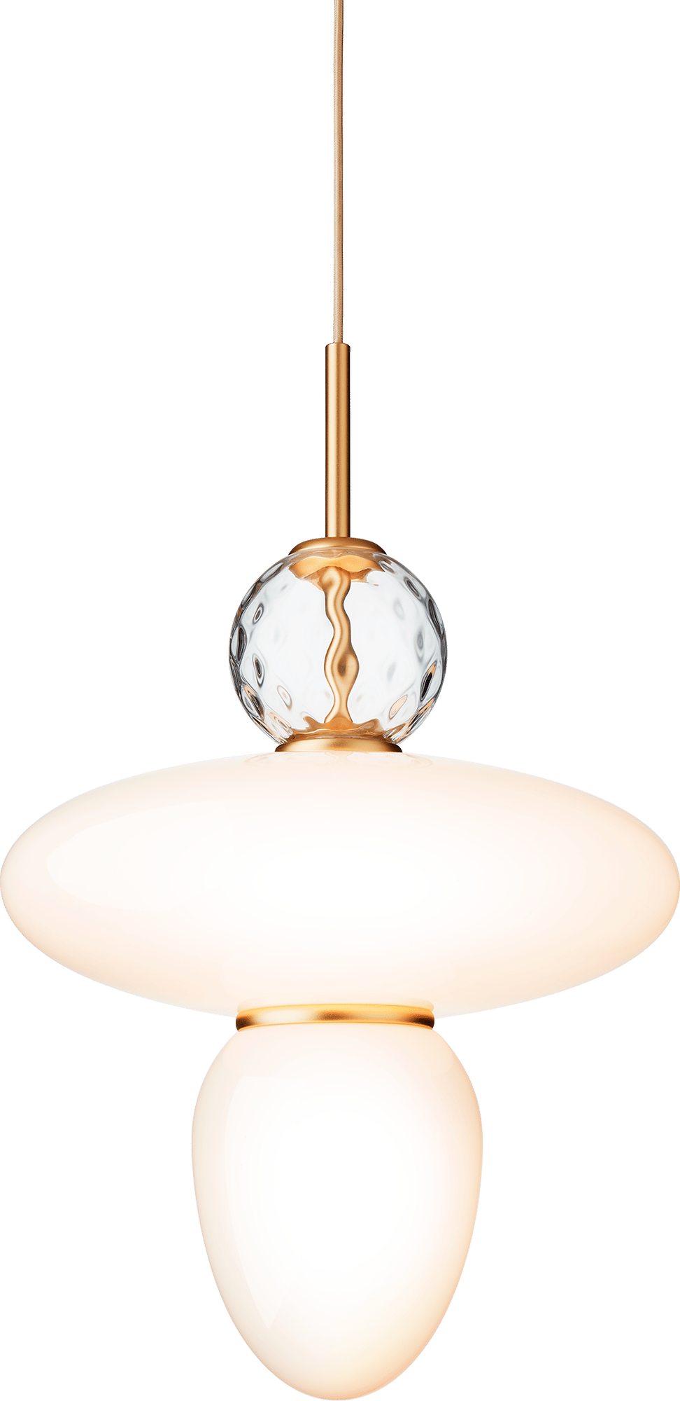 9146994 NUURA RIZZATTO 43 PENDEL SATIN MESSING OPAL 2