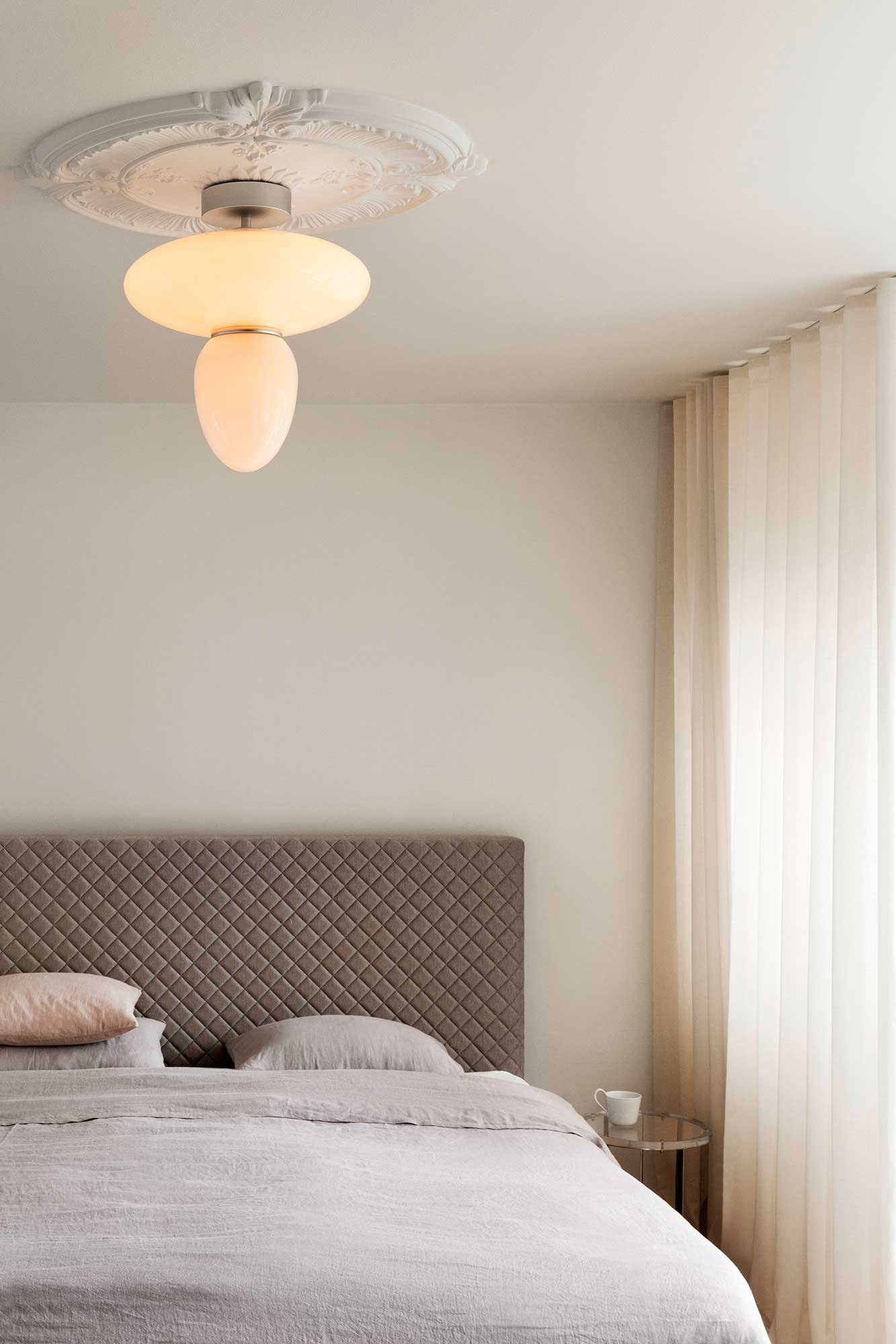 9146997 NUURA RIZZATTO 42 LOFTLAMPE SATIN SILVER OPAL 3