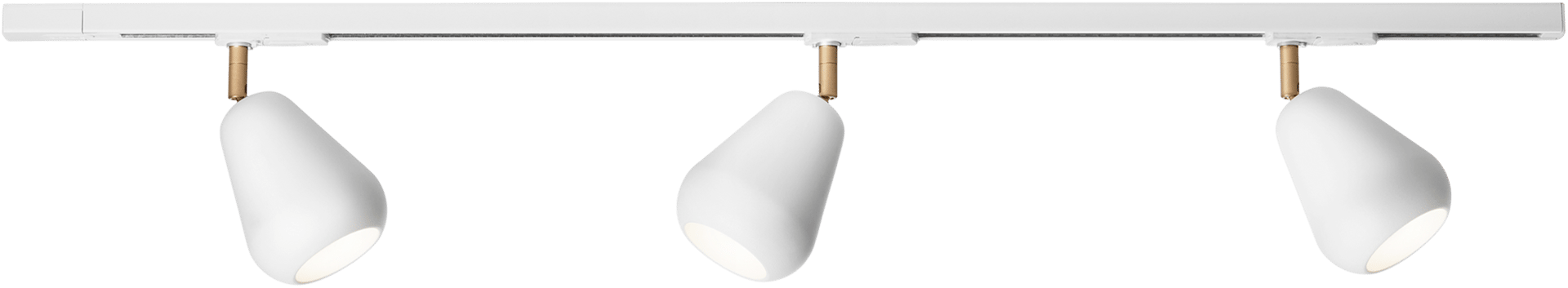 9146888 NUURA ANOLI 3 SPOT TRACK MED SKINNE NORDIC GOLD HVID