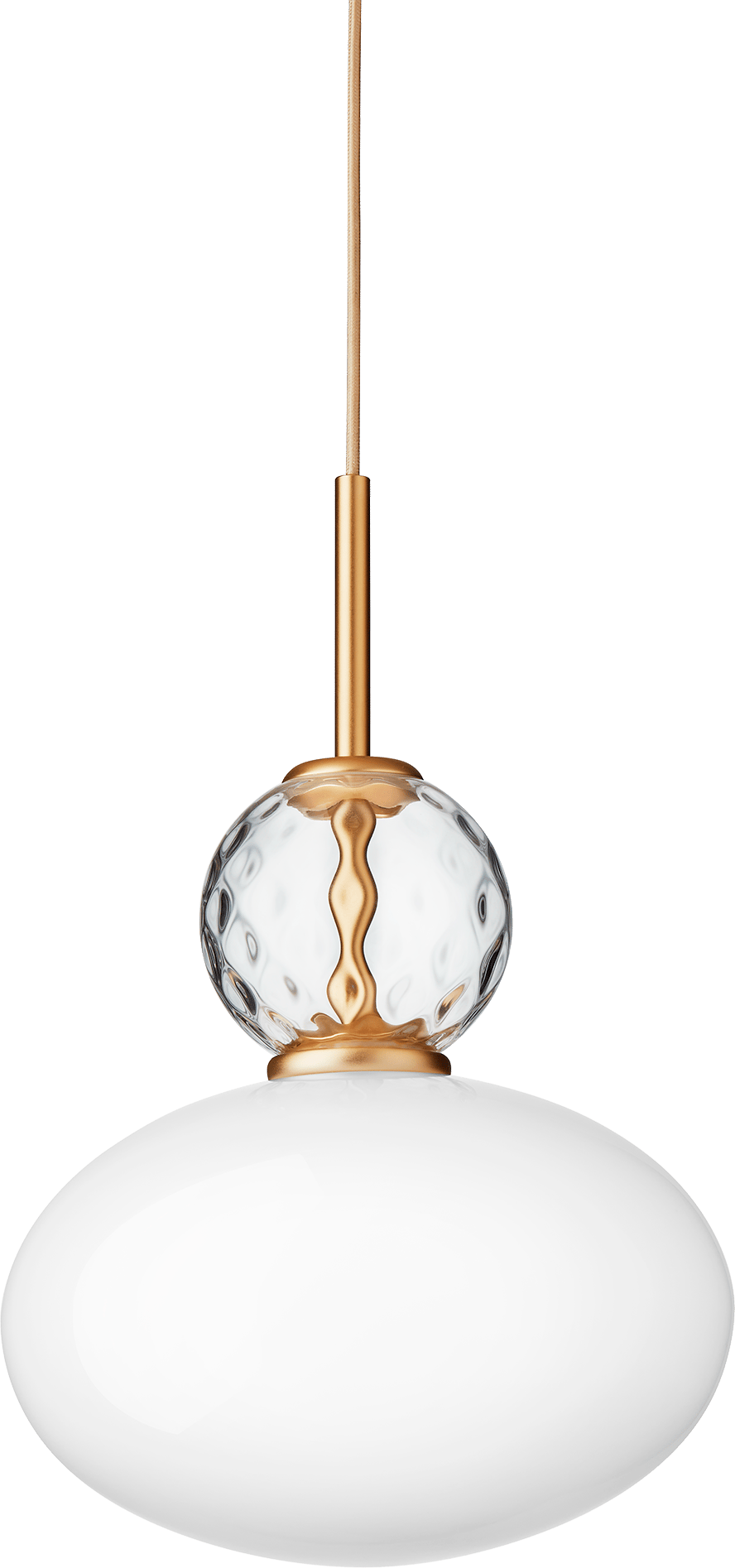 9146993 NUURA RIZZATTO 32 PENDEL SATIN MESSING OPAL