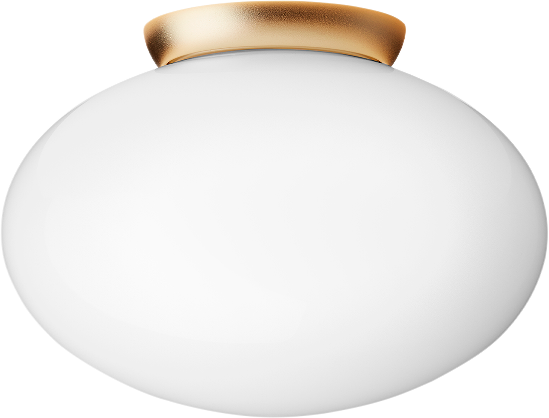 9146999 NUURA RIZZATTO 301 VÆG LOFTLAMPE SATIN MESSING OPAL