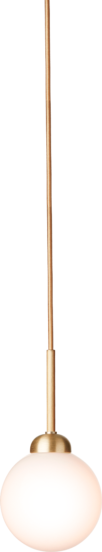 9146970 NUURA APIALES 1 PENDEL BØRSTET MESSING OPAL 1