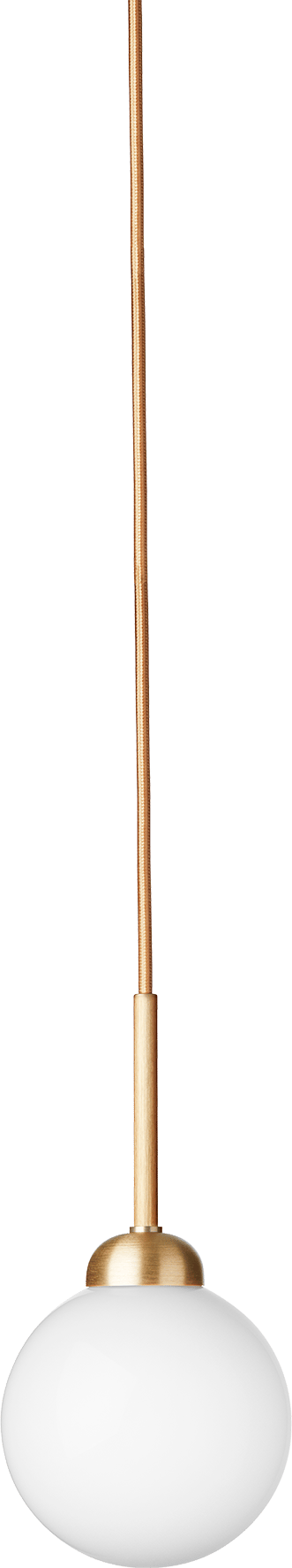 9146970 NUURA APIALES 1 PENDEL BØRSTET MESSING OPAL