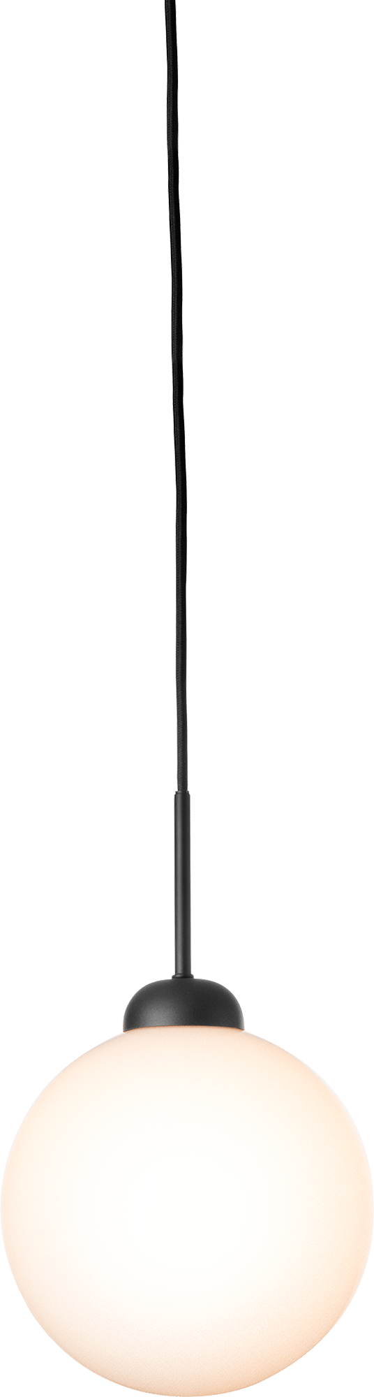 9146973 NUURA APIALES 1 PENDEL LARGE SATIN BLACK OPAL