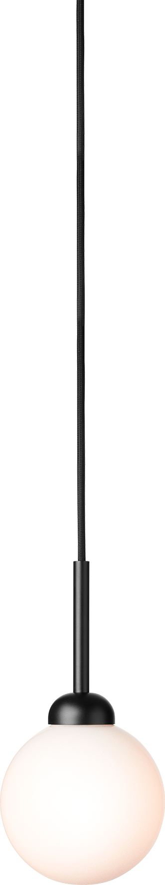 9146971 NUURA APIALES 1 PENDEL SATIN BLACK OPAL
