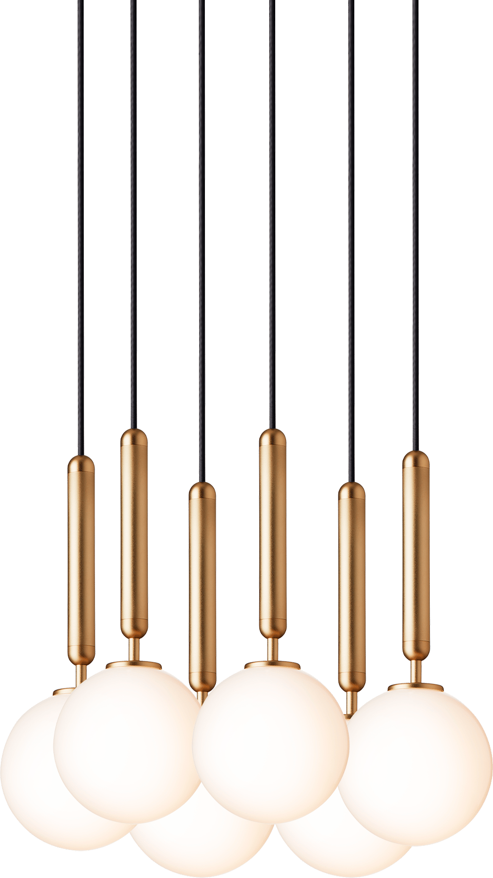 9146903 NUURA MIIRA 6 LYSEKRONE MESSING OPAL 3