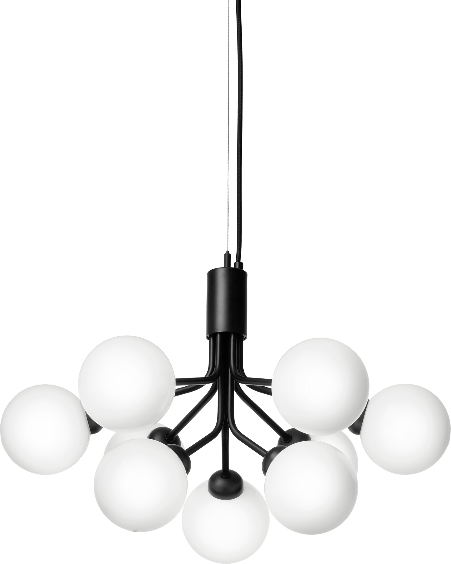 9146960 NUURA APIALES 9 LYSEKRONE SATIN BLACK OPAL 1