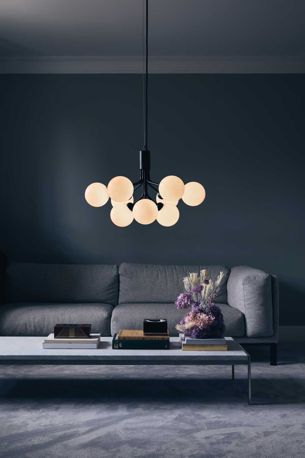 9146960 NUURA APIALES 9 LYSEKRONE SATIN BLACK OPAL 6