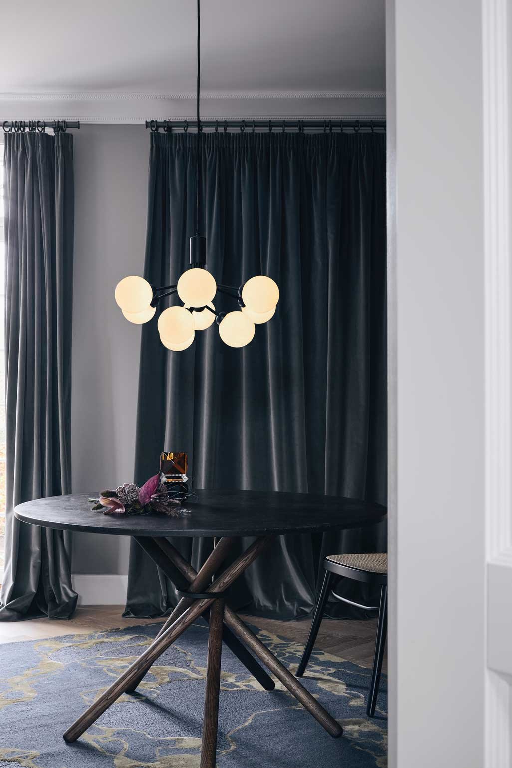 9146960 NUURA APIALES 9 LYSEKRONE SATIN BLACK OPAL 7