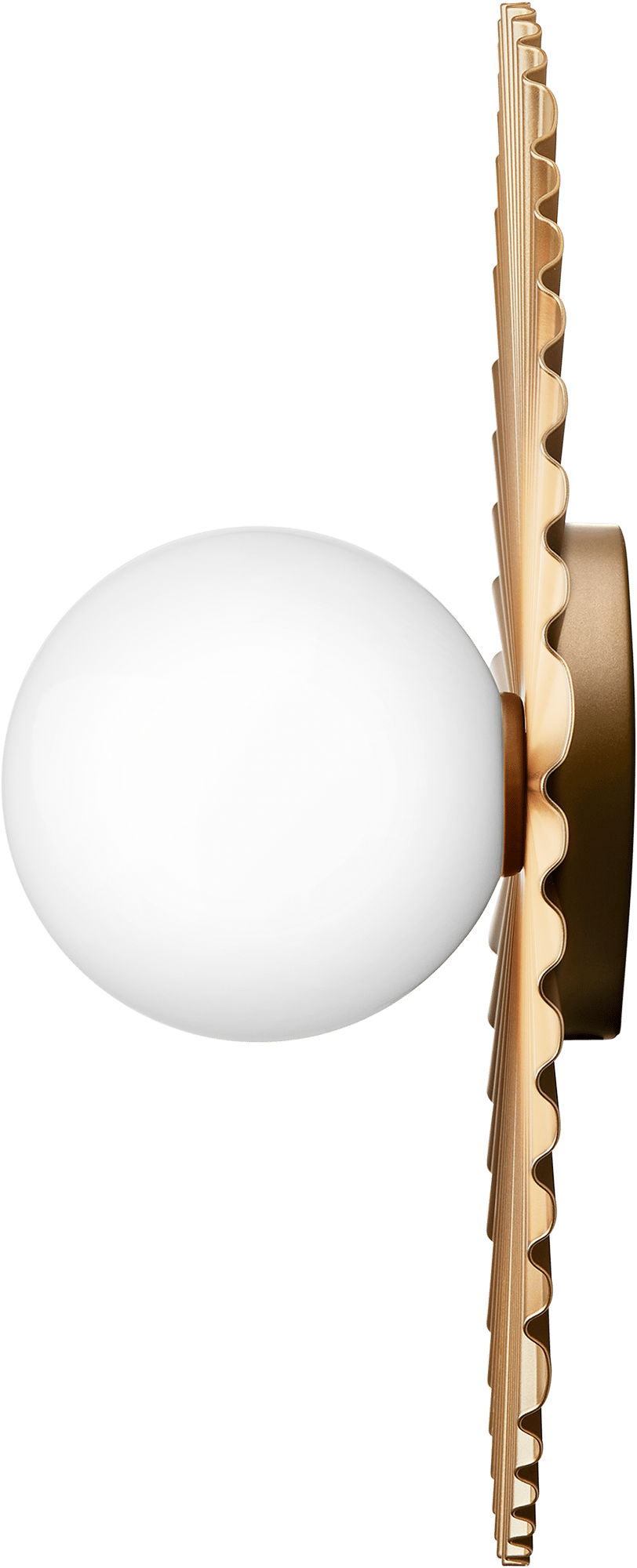 9146957 NUURA LIILA MUUSE MEDIUM VÆG LOFTLAMPE NORDIC GOLD OPAL 2