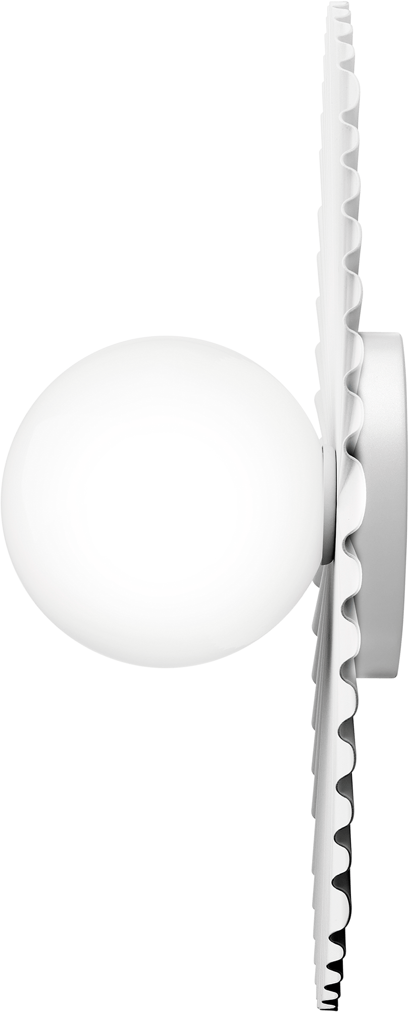 9146958 NUURA LIILA MUUSE MEDIUM VÆG LOFTLAMPE HVID OPAL 2