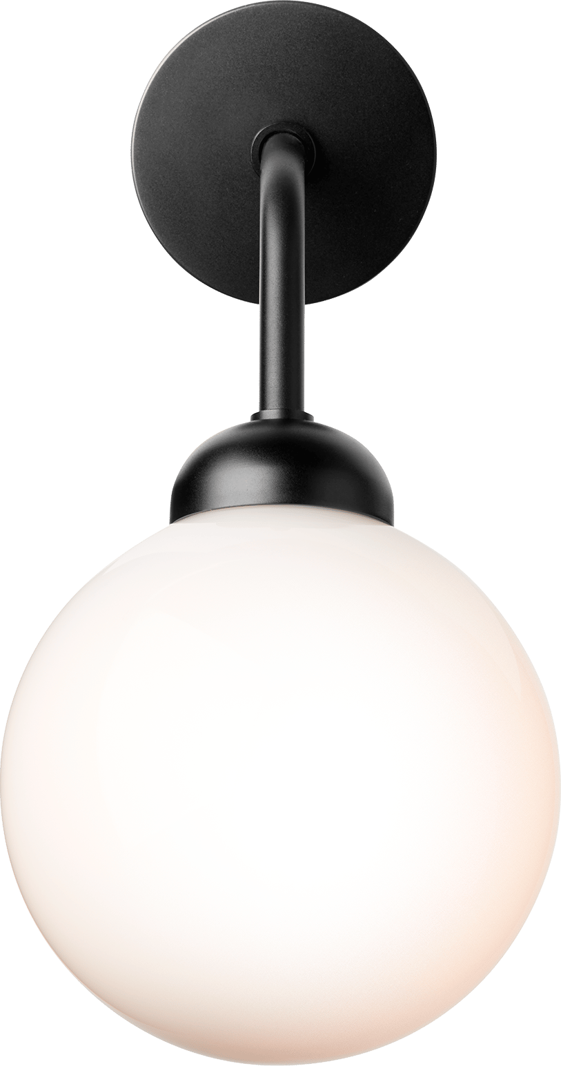 9146981 NUURA APIALES VÆGLAMPE HARD WIRED SATIN BLACK OPAL 2