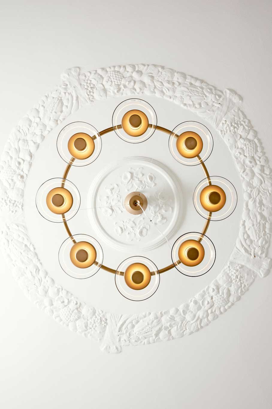 9146891 NUURA BLOSSI 8 LYSEKRONE NORDIC GOLD KLAR 5